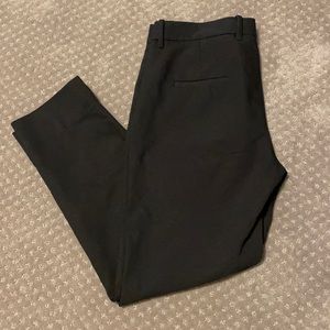 Zara Black Tailored Straight Leg Dress Pants Sz S